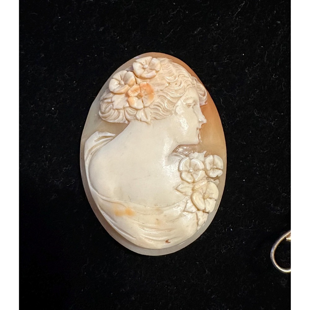 Antique Loose Unmounted Carved Shell Cameo